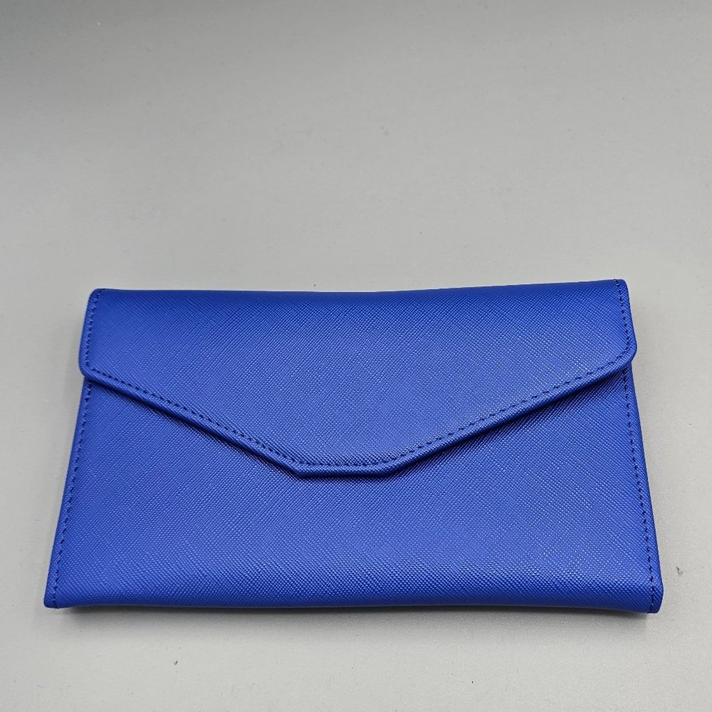 Zoppen RFID Blocking Blue Travel Wallet